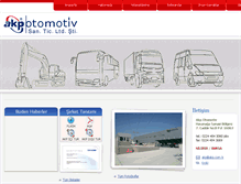 Tablet Screenshot of akp.com.tr